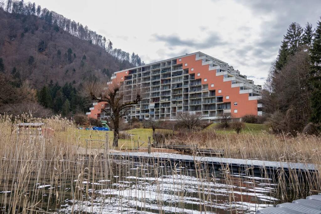 Apartment Am Ossiachersee Mit Eigenem Seezugang Landskron Exteriér fotografie
